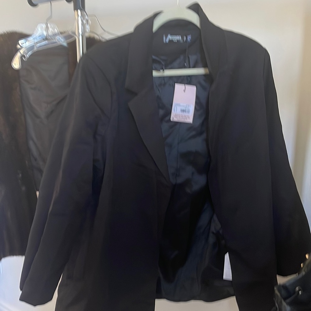 Oversized boyfriend blazer